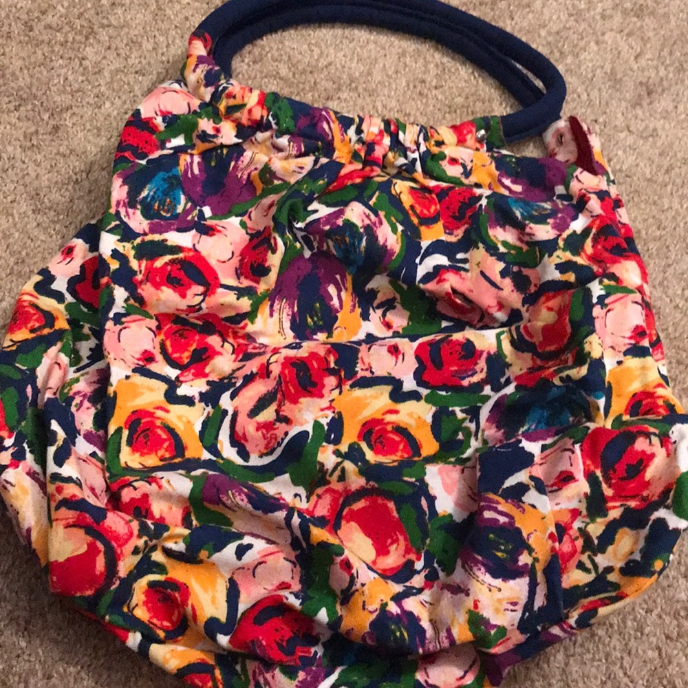 Floral Hobo Bag
